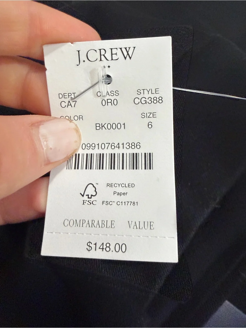 J crew Remy wide-leg cropped pant